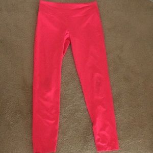 90 degree by reflex hot pink gym leggings